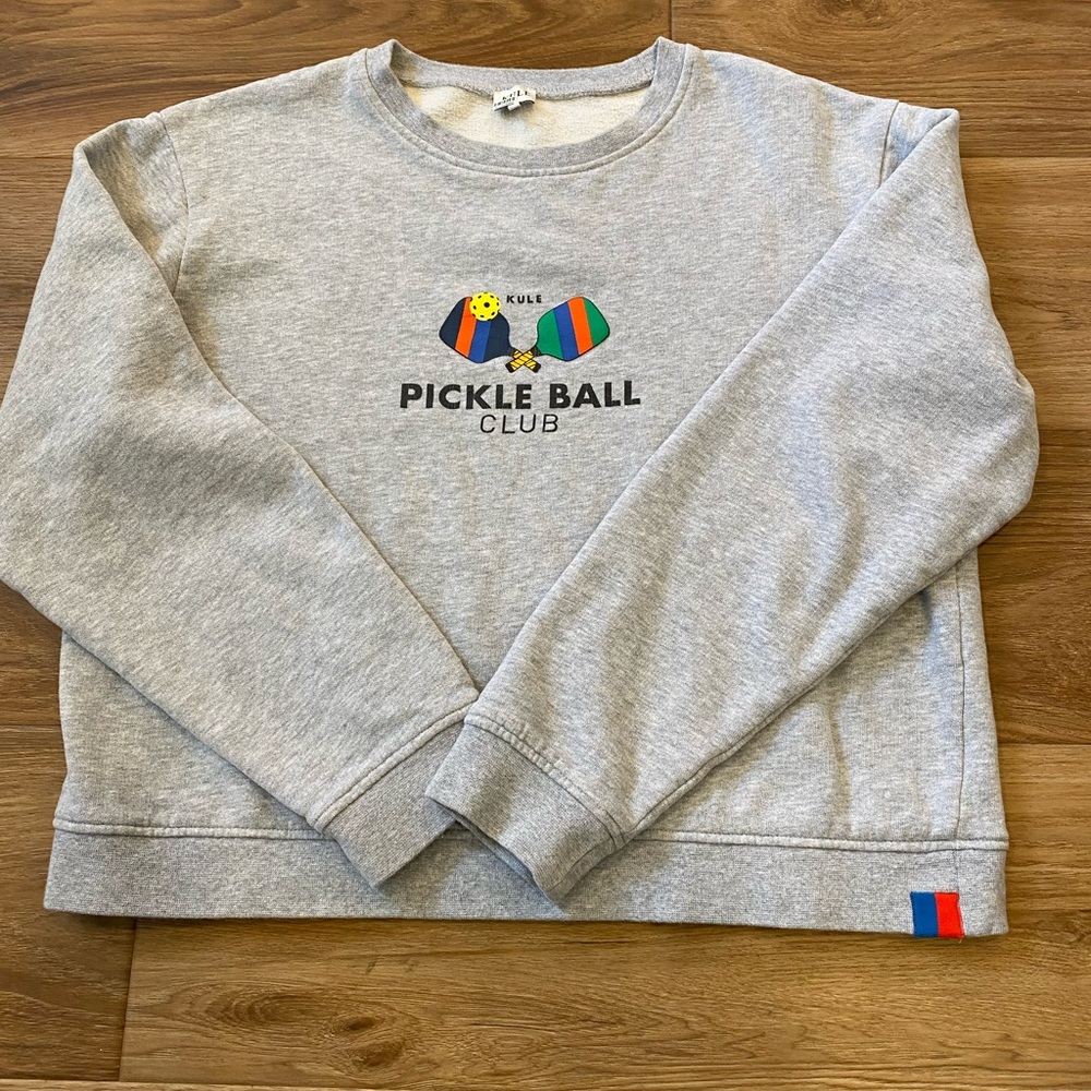 Kuhl Gray Pickleball Club Sweatshirt - Picture 5 of 6